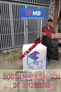booth quảng cáo di động