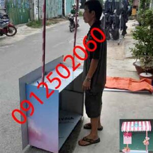 xe đẩy bán hàng