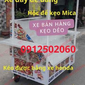 Xe bán kẹo dẻo theo kg