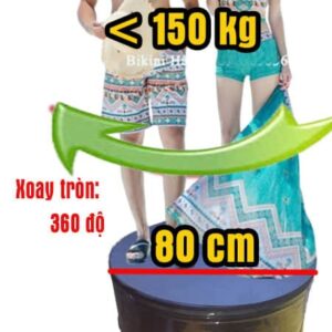 bục xoay tròn